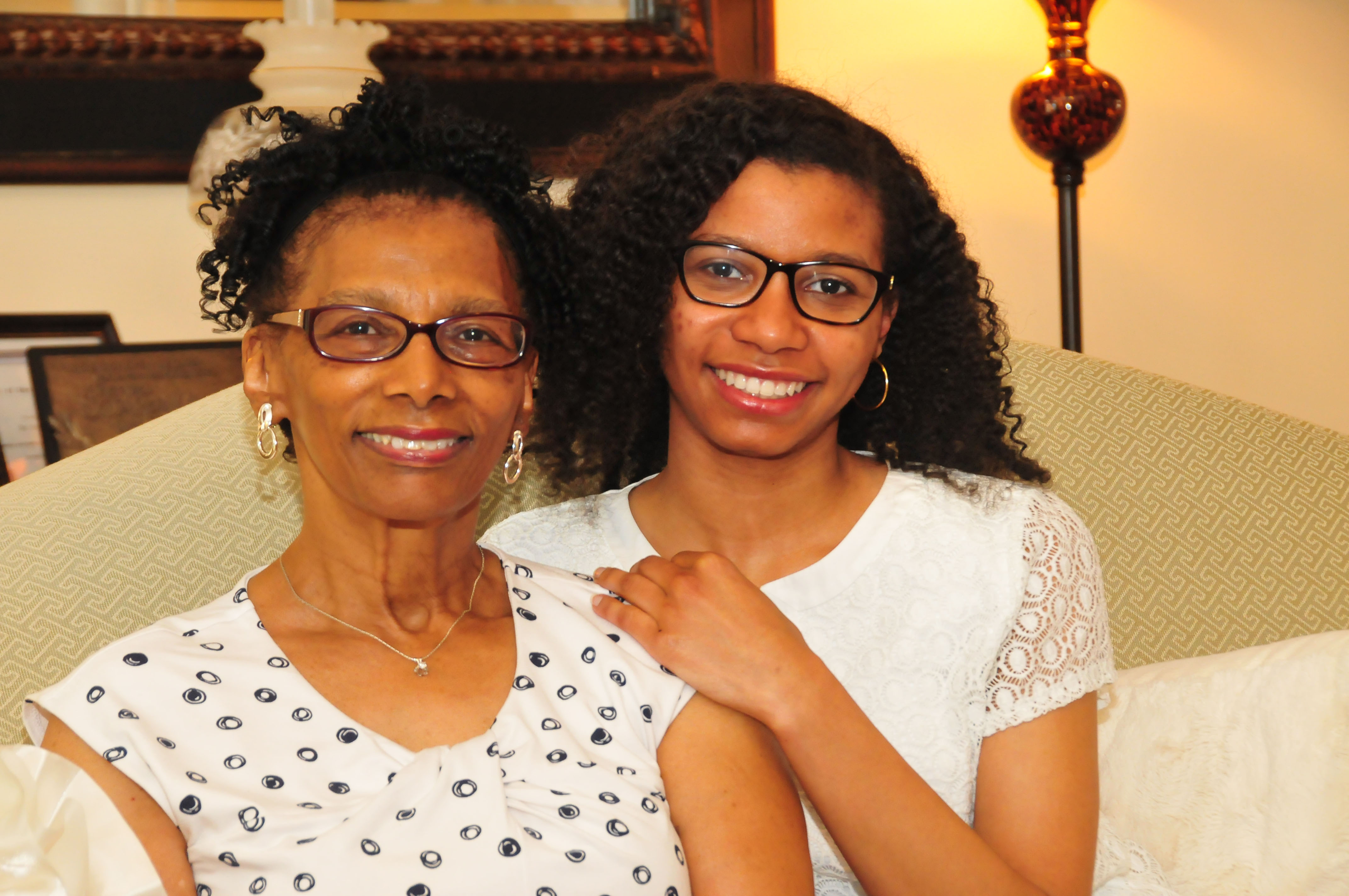 Grandmother and Granddaughter share Commencement limelight