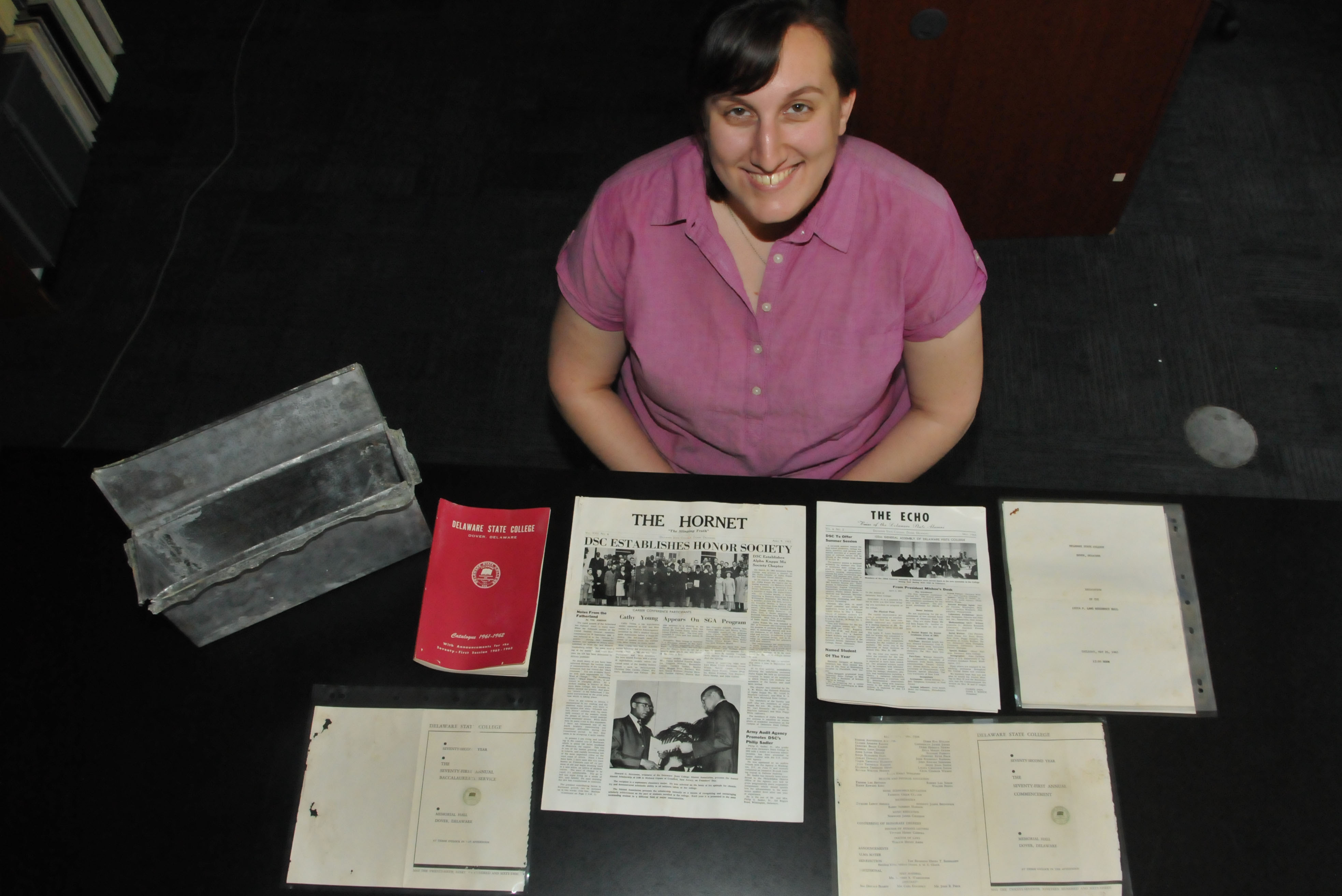 Laws Hall 1957 time capsule opened