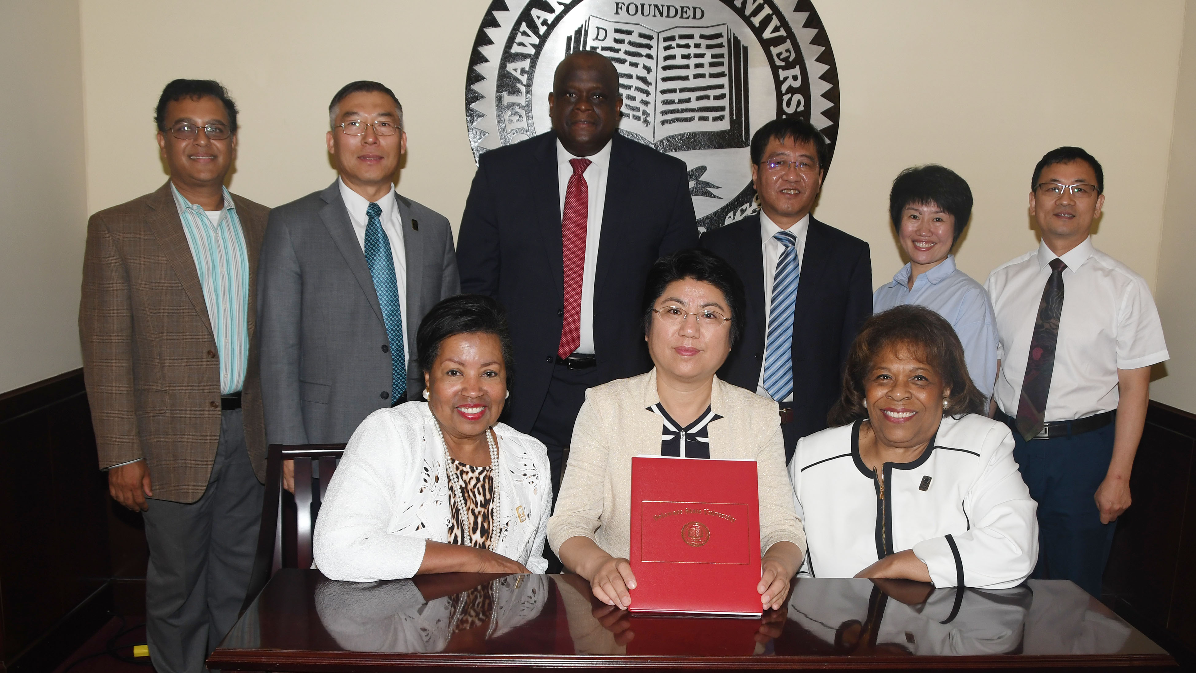 DSU Welcomes Delegation from Changchun Univ. of Sci. & Technology