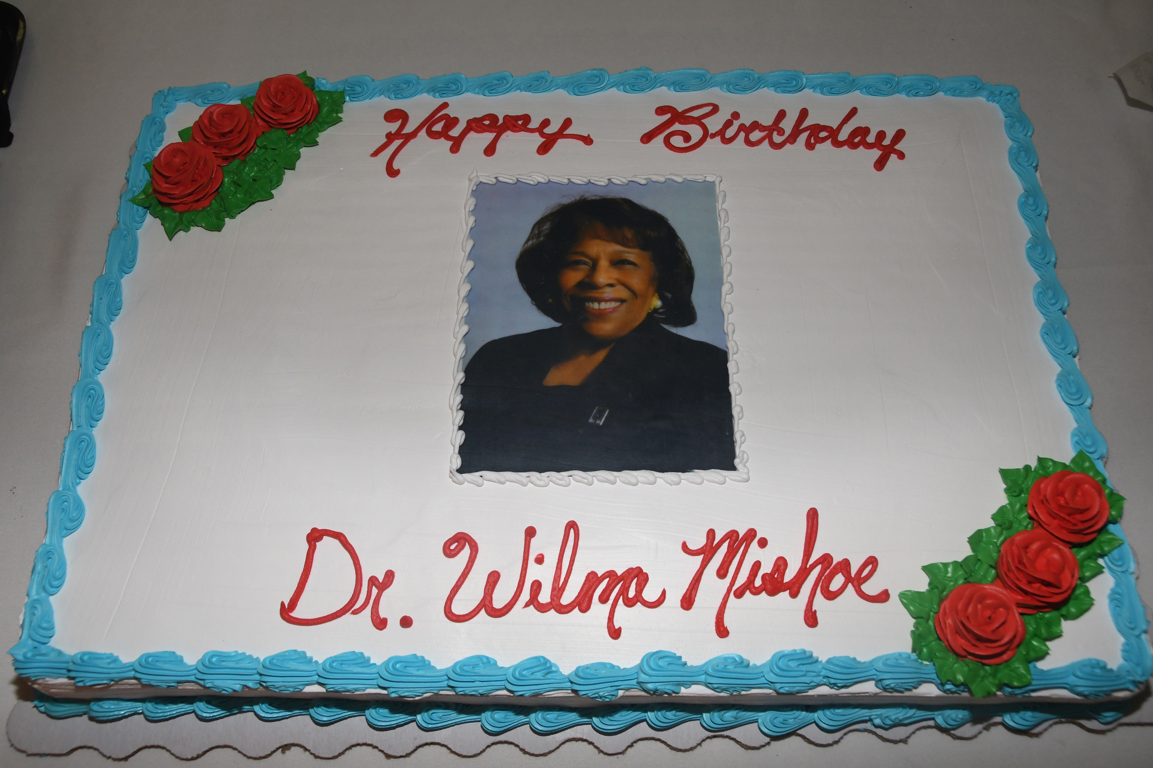 Surprise birthday celebration for Dr. Mishoe