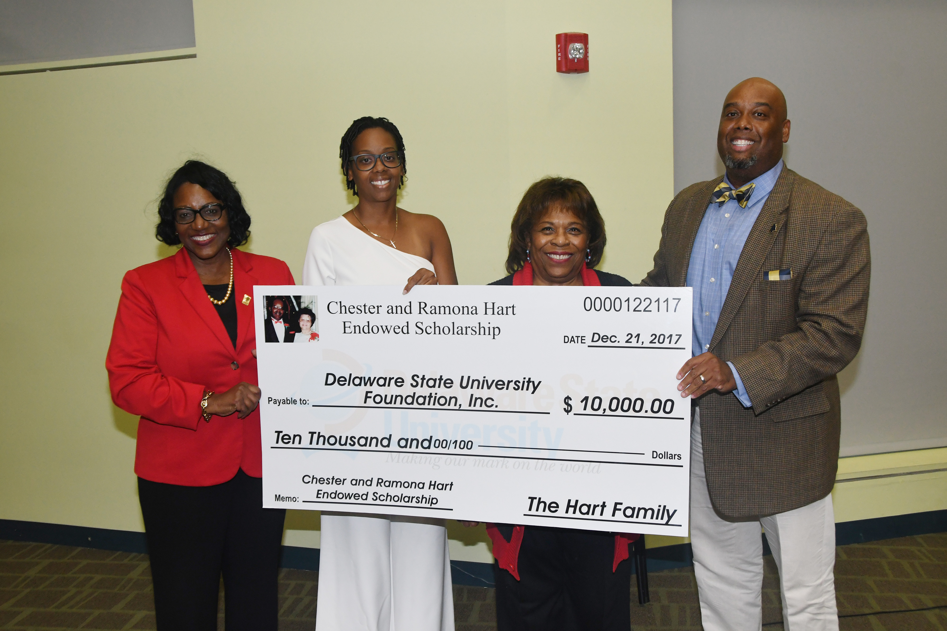 Former DSU employee establishes endowed scholarship