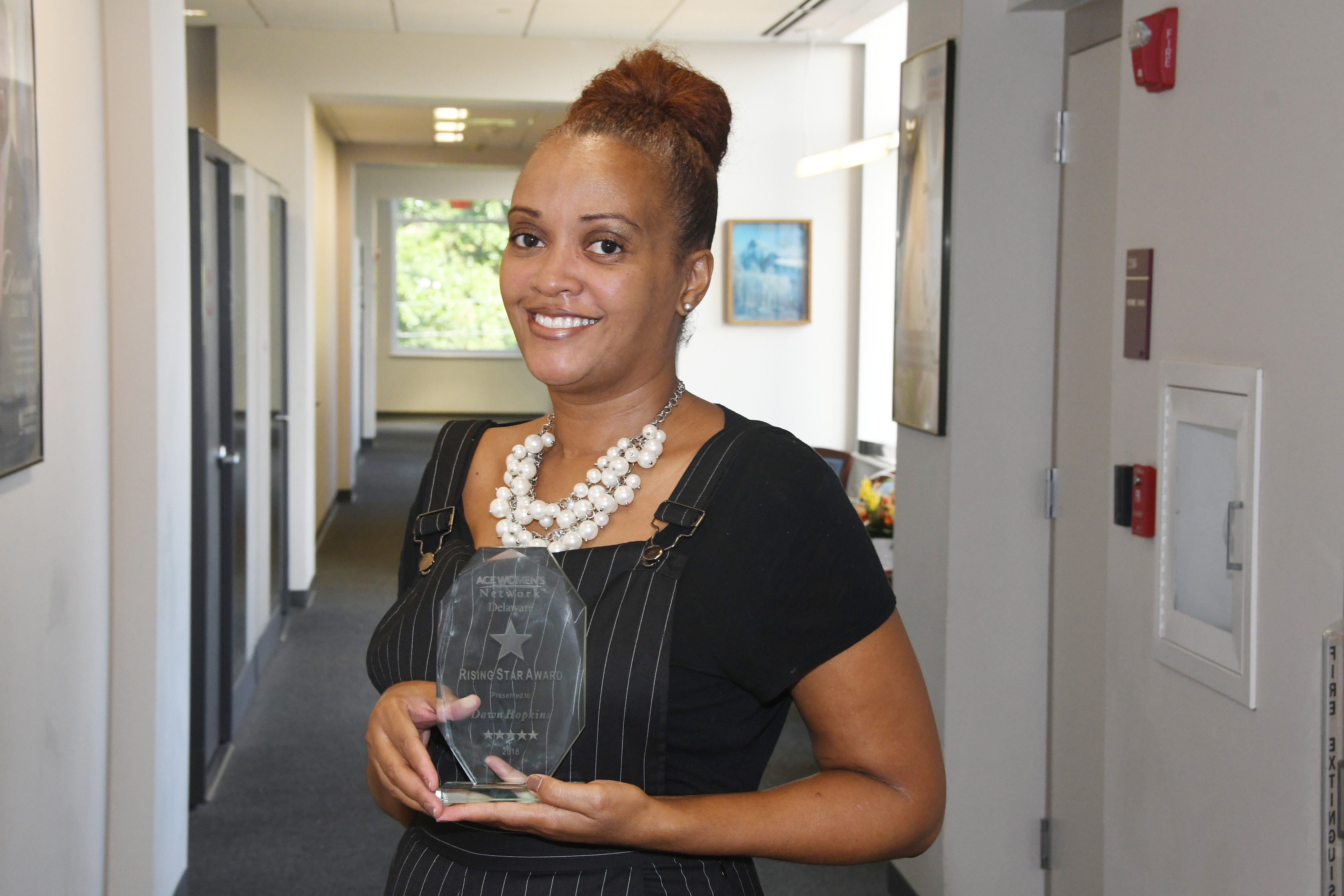 University's Dawn Hopkins receives Rising Star Award