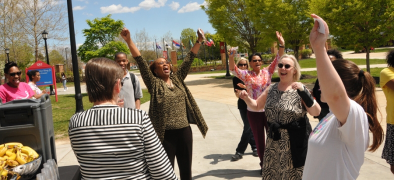 National Walk at Lunch Day at DSU -- Photo Slideshow