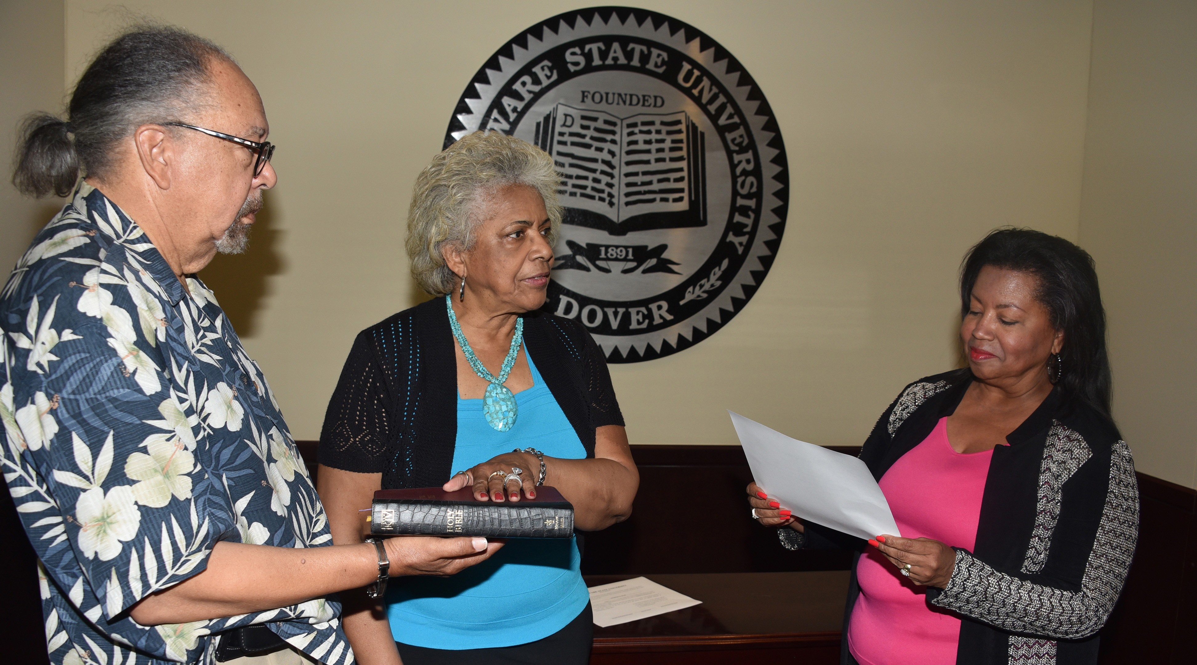 Esthelda Parker Selby sworn in as new Trustee