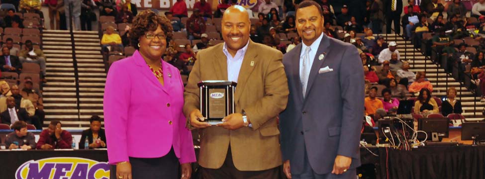 David Turner Honored as DSU Distinguished Alumnus at MEAC