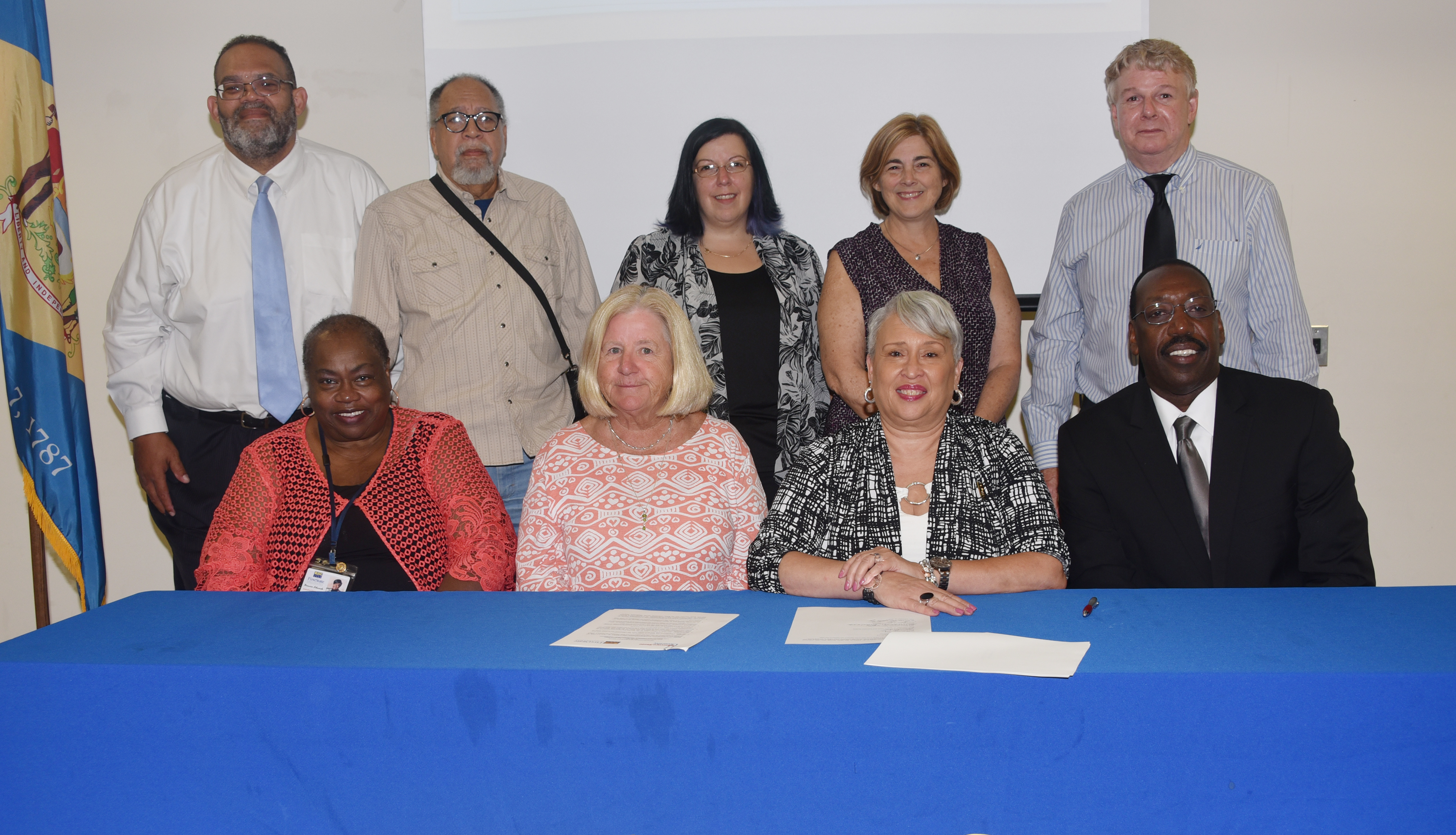 University and First State Community Action sign accord