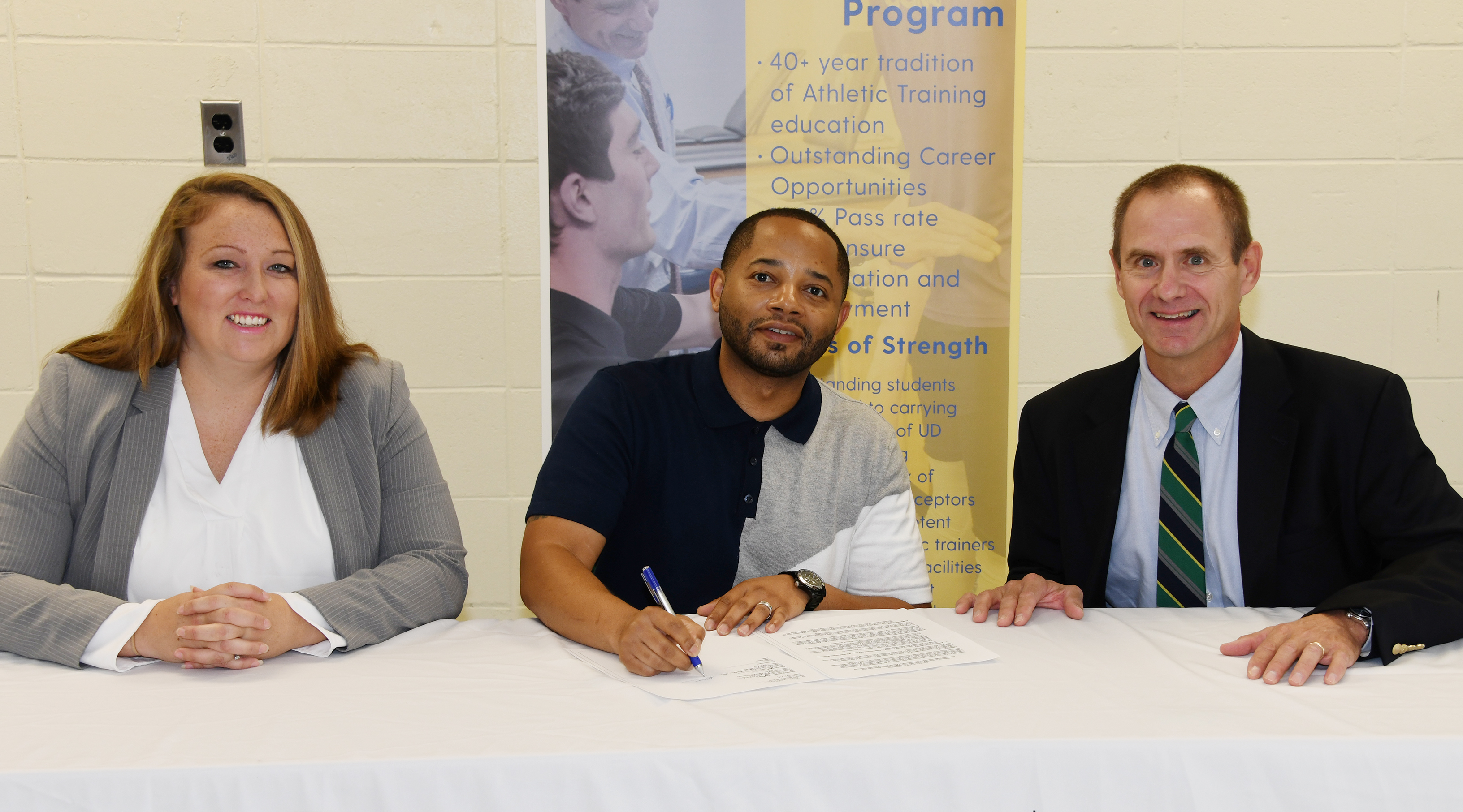 DSU, UD Partner for Athletic Trainer Program