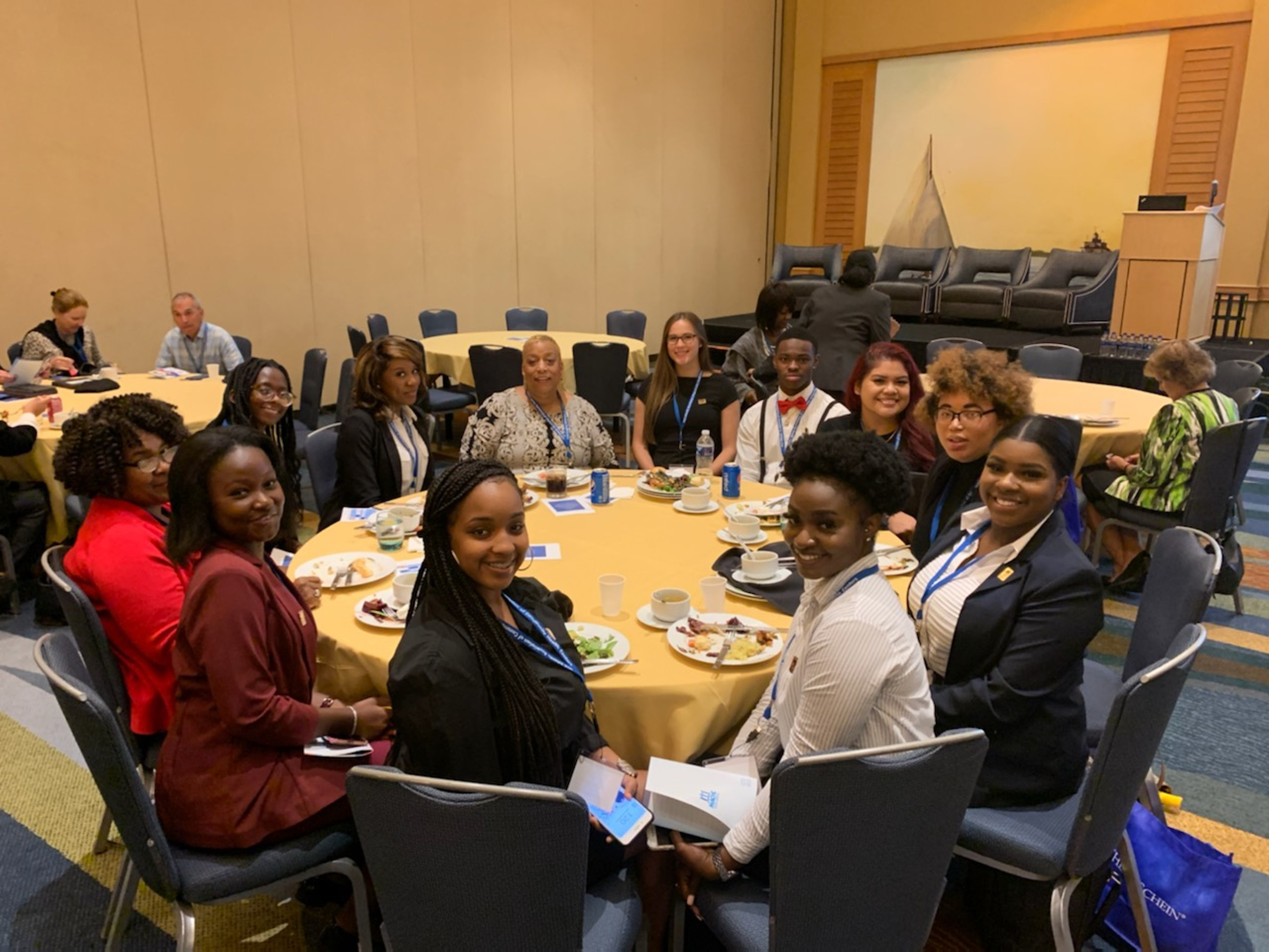 Students attend community health conference