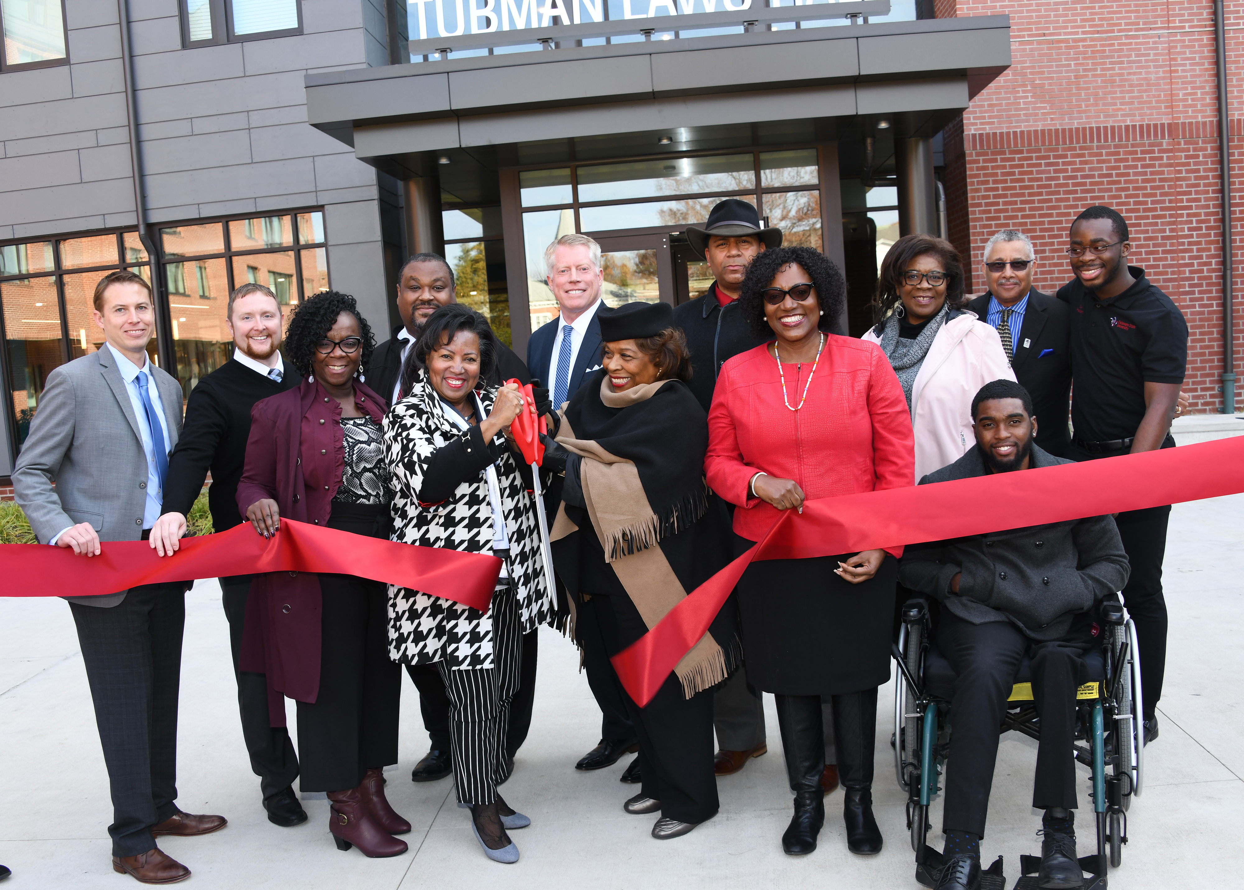 University, ACC formally dedicate Tubman-Laws Hall