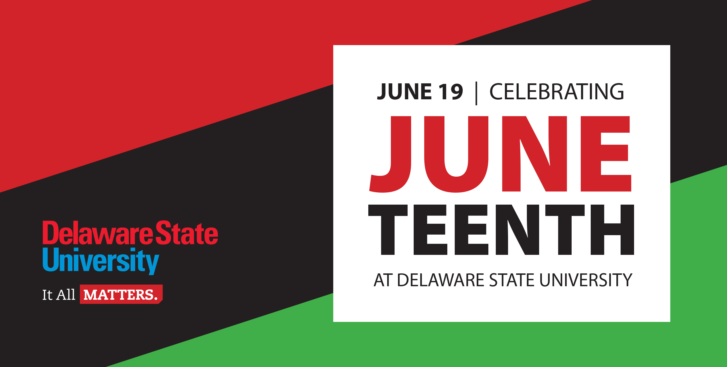 University's Observance of Juneteenth on June 19