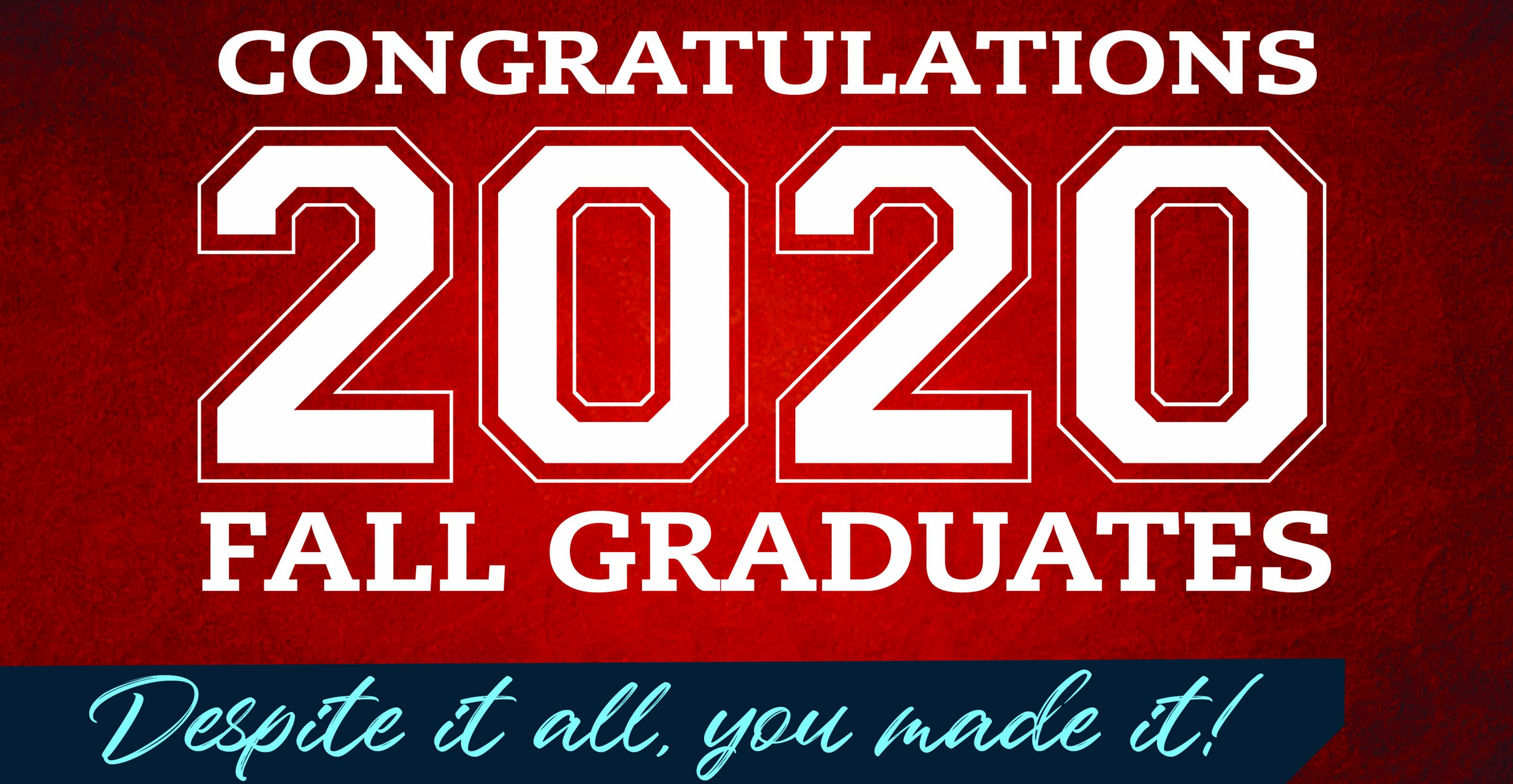 Del State celebrates the fall 2020 graduates