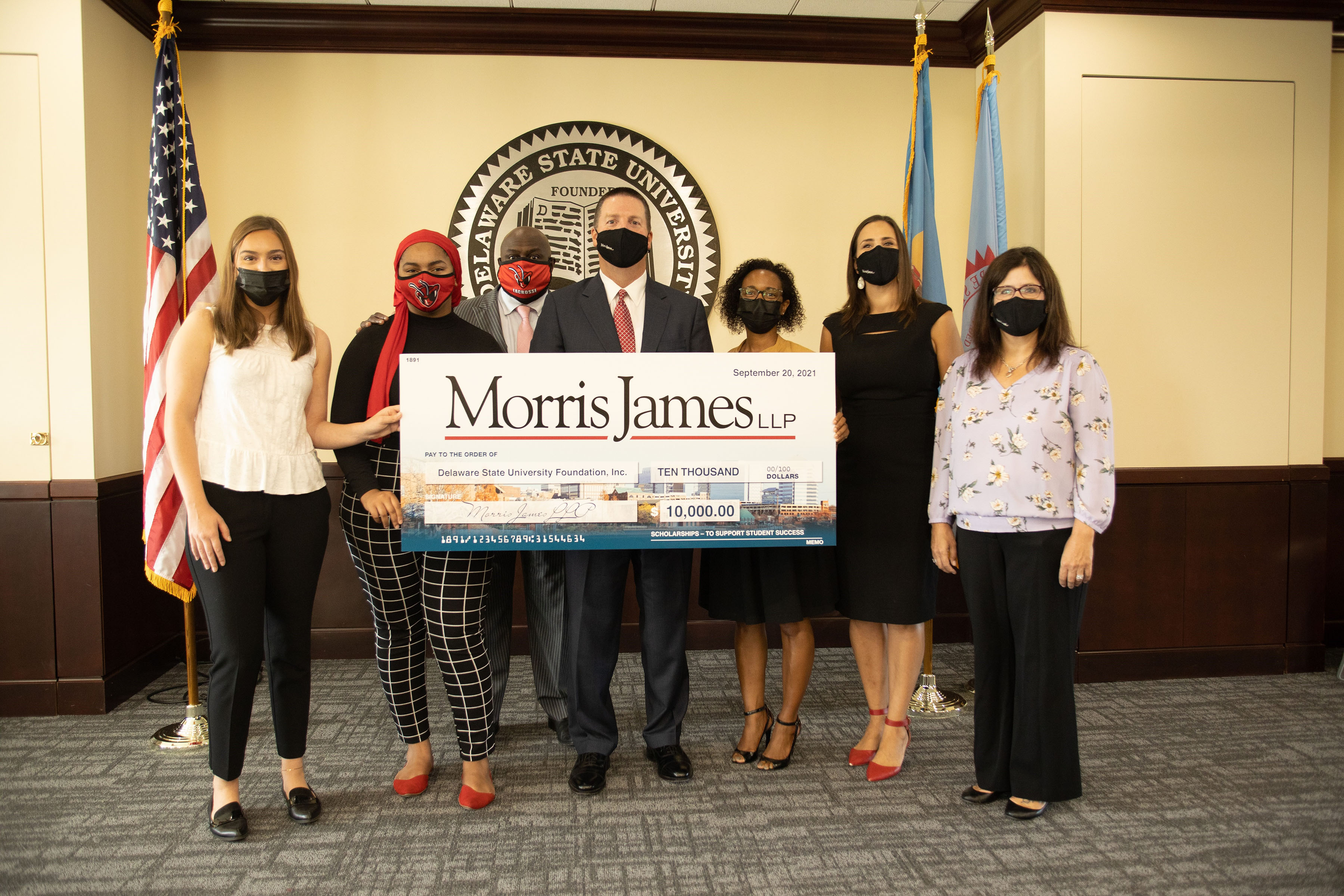 Morris James gives financial support for Law Studies students