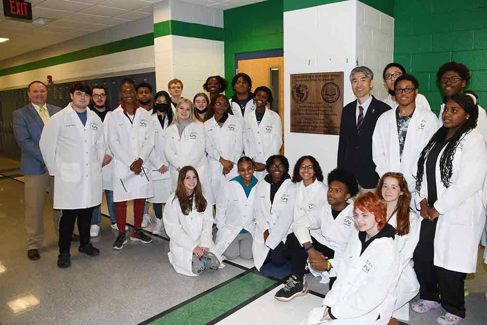 University-St. Georges HS Partnership establishes Satellite Lab