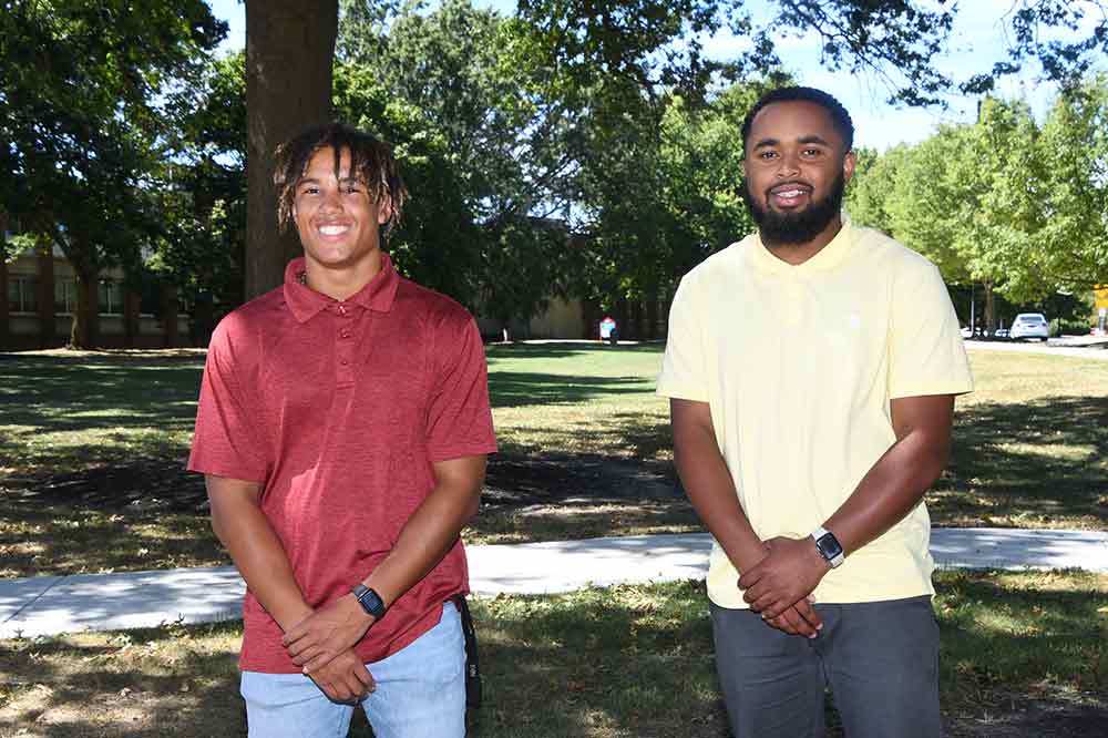 First two Dr.Terrance Newton Scholars selected