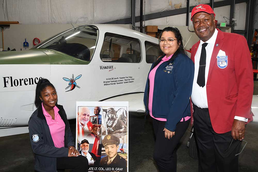 Aviation Program plane named after Tuskegee pilot