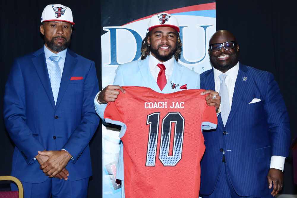 DSU welcomes new Hornet Head Football Coach DeSean Jackson