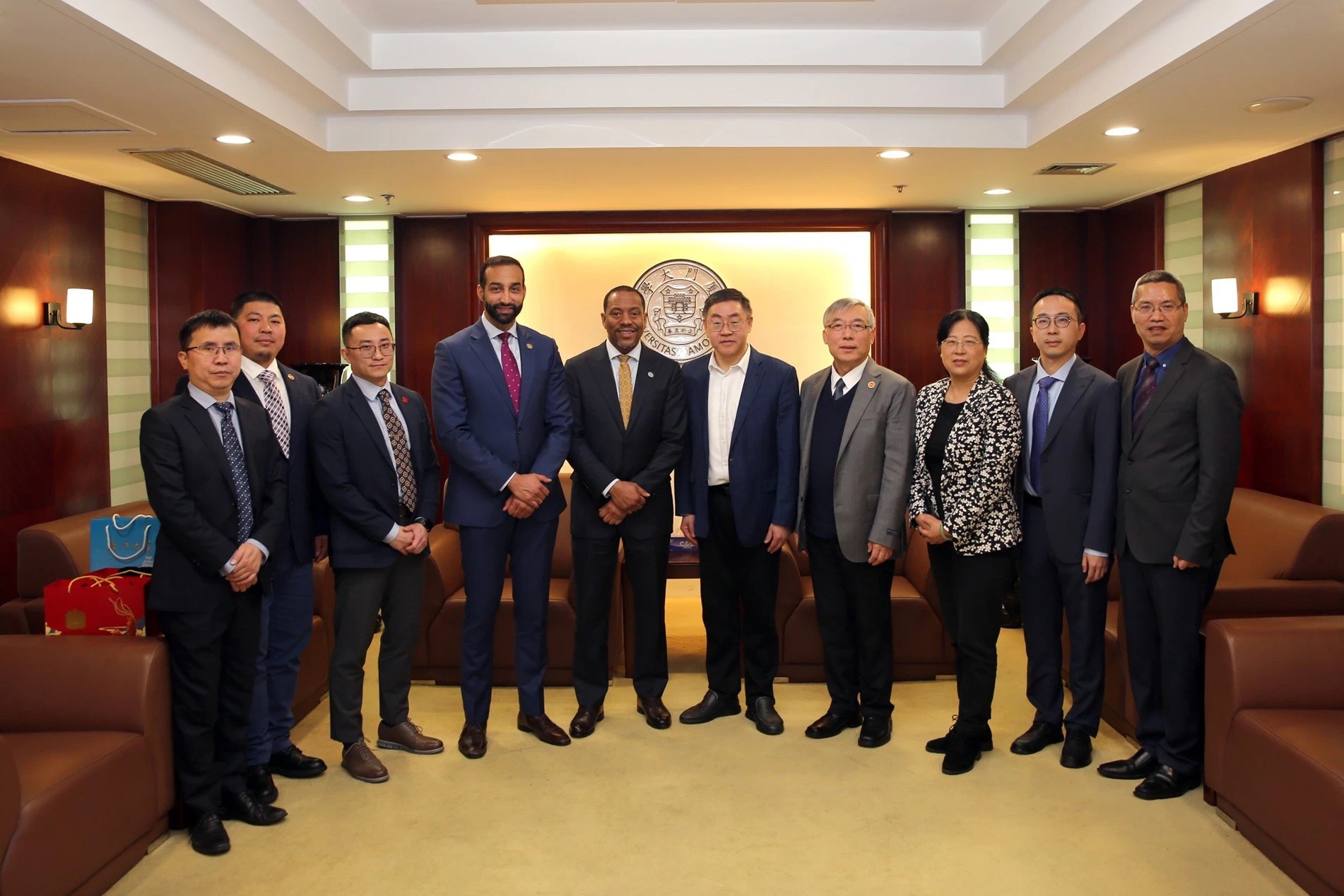 DSU, Xiamen University strengthen ties at board meeting