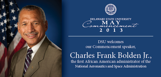 NASA's Charles Frank Bolden Jr. to be 2013 Commencement Speaker