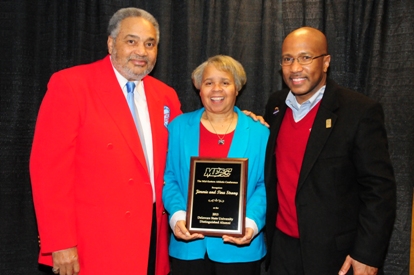 Alumni Visit the Hornets Fan Pride Center at the 2013 MEAC -- Photo Slideshow