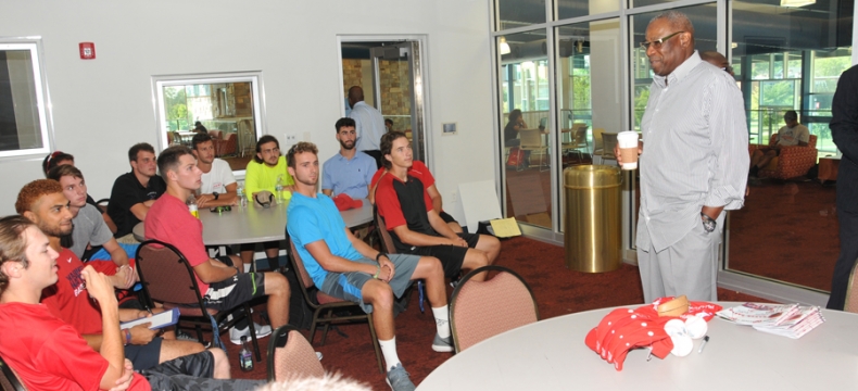 Washington Nationals Manager Dusty Baker Visits DSU