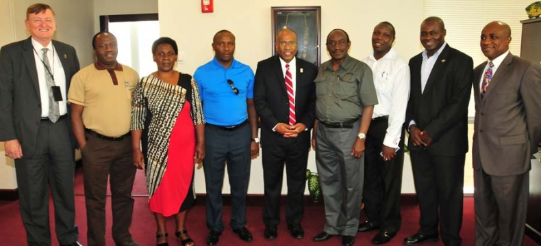 Kenyan Delegation Meets With DSU President