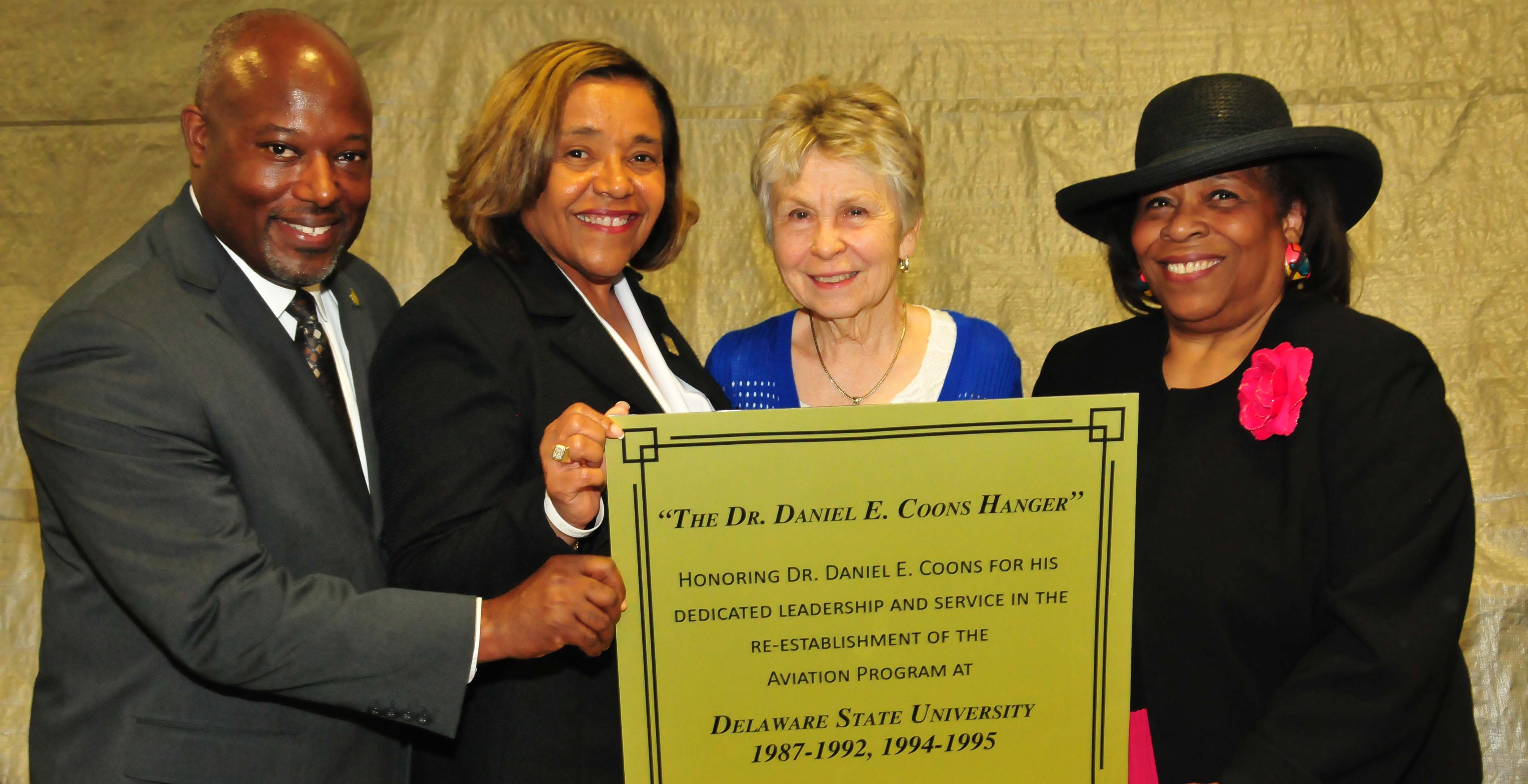 DSU Names Aviation Hangar after Dr. Daniel E. Coons