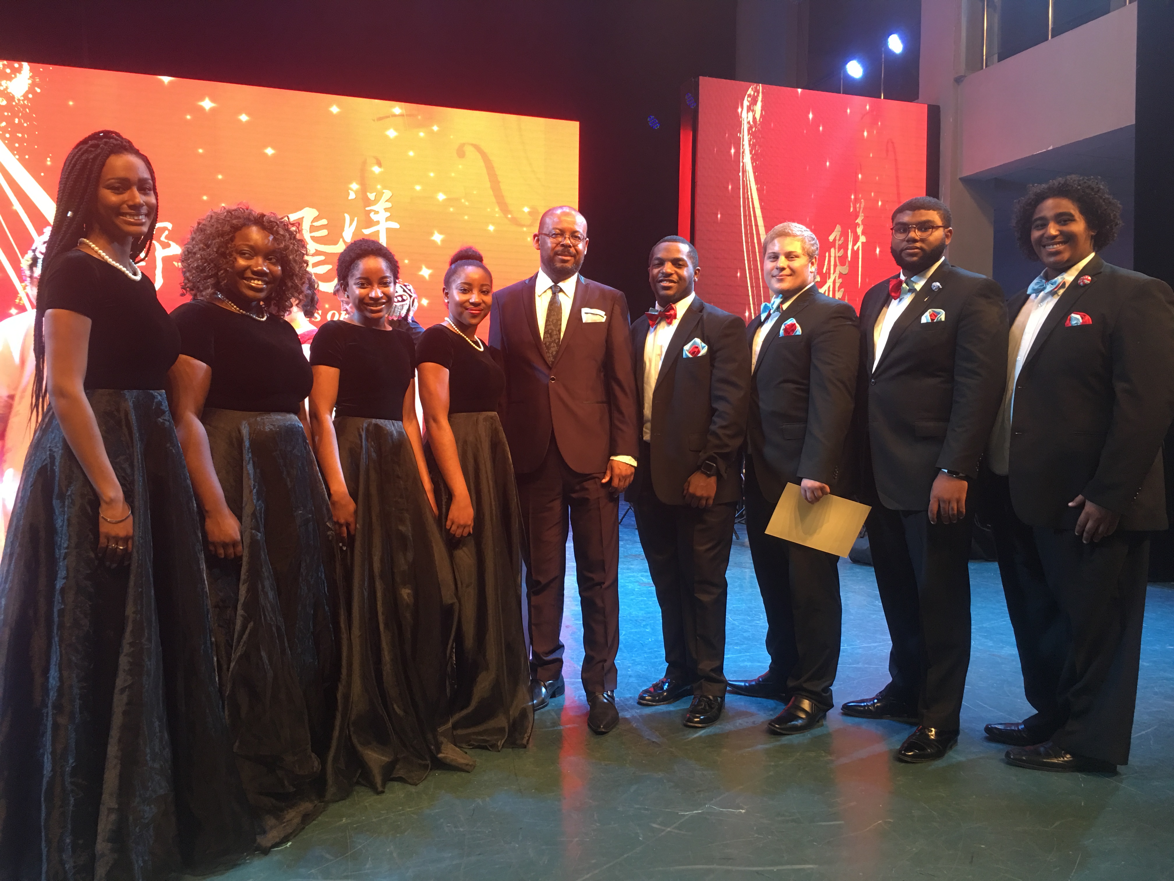 DSU Singers Perform in China