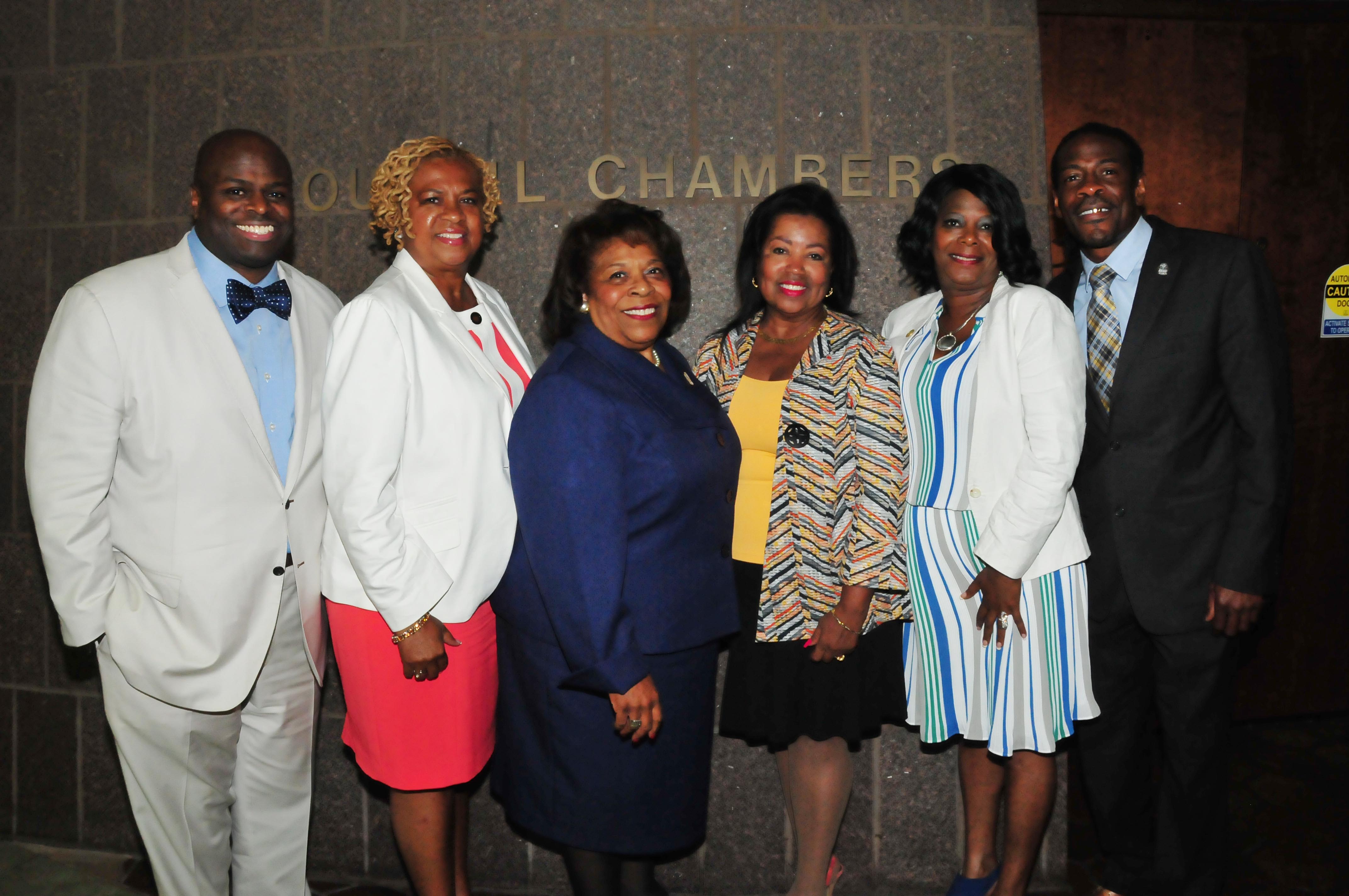 New DSU Board Chair & Vice Chair honored by Wilm. Council