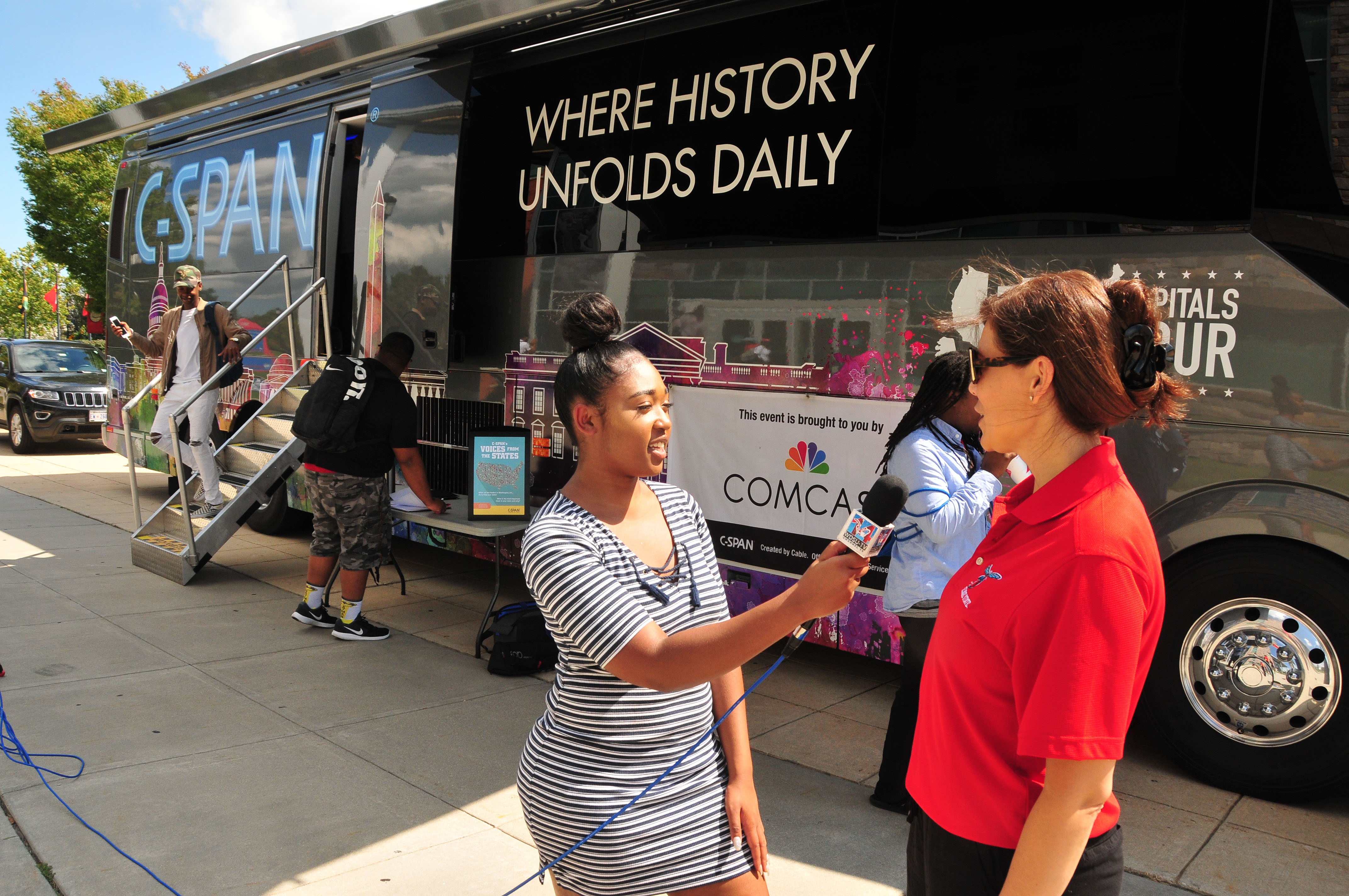 C-SPAN Bus Visits DSU Sept. 15