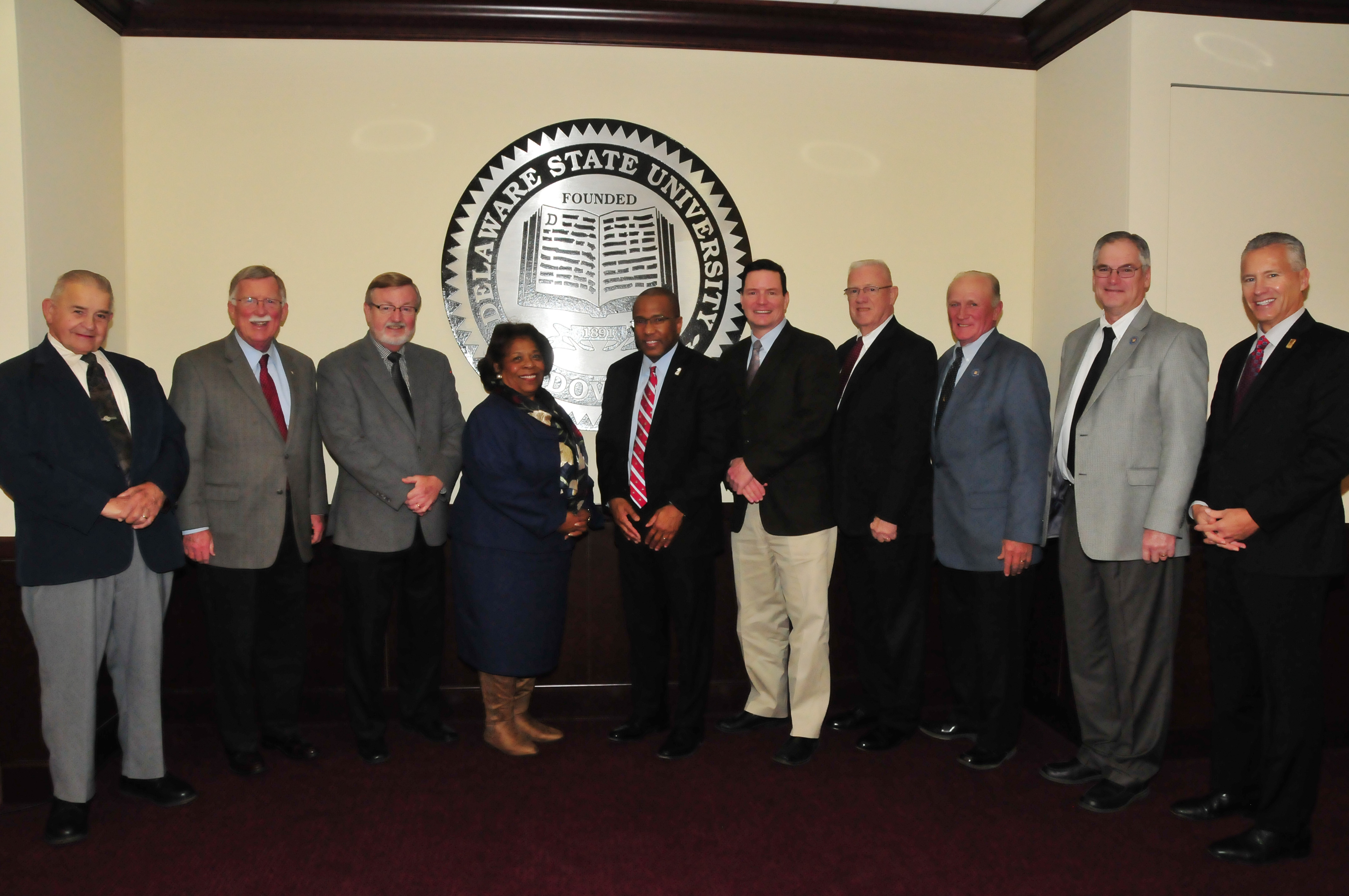 DSU President Meets with State Legislators