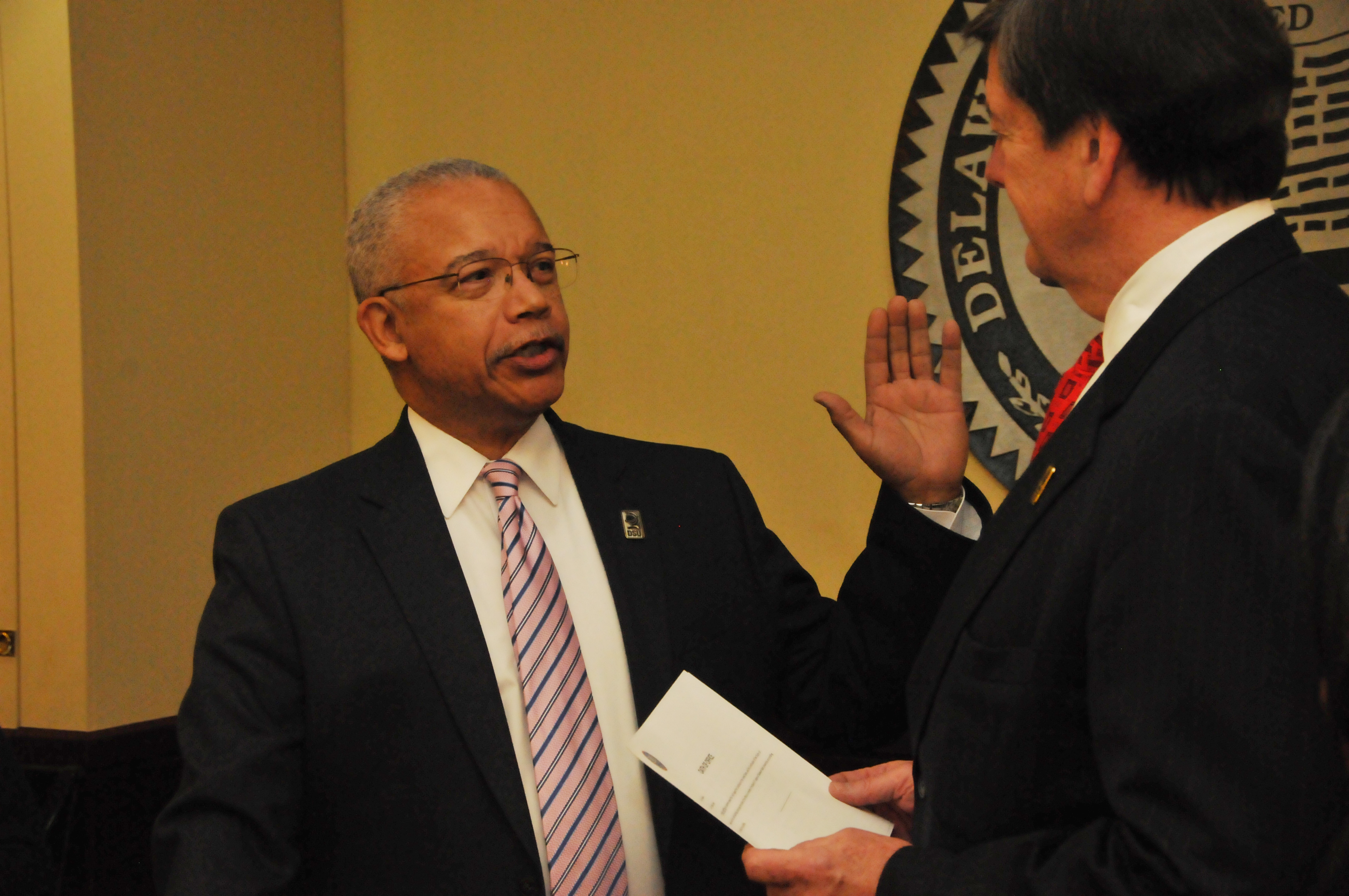 Norman Griffiths Sworn in as New Board of Trustees member