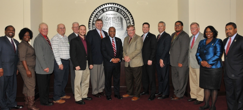 DSU President Meets With KC State Legislators