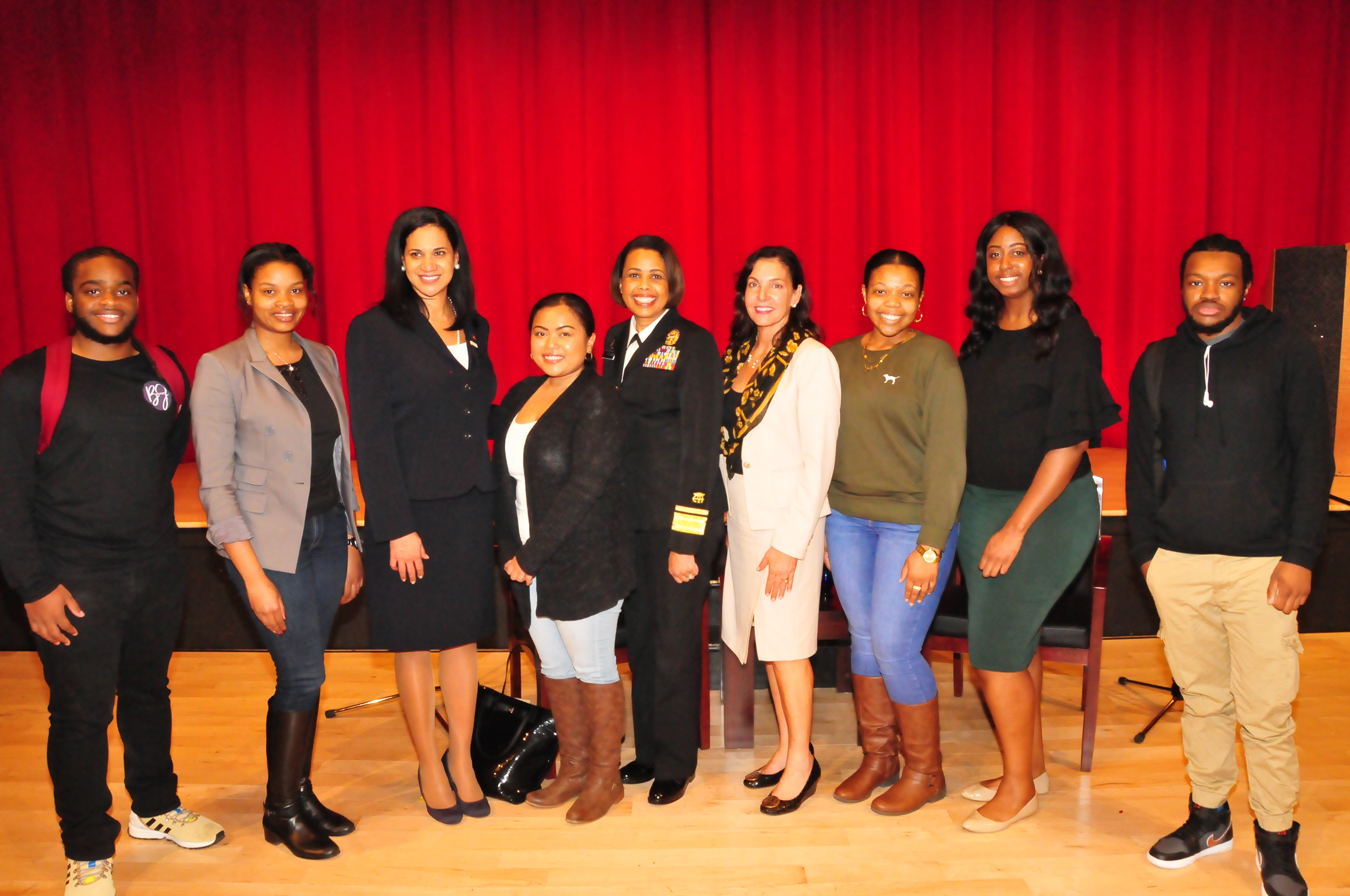 Dr. Sylvia Trent-Adams visits DSU