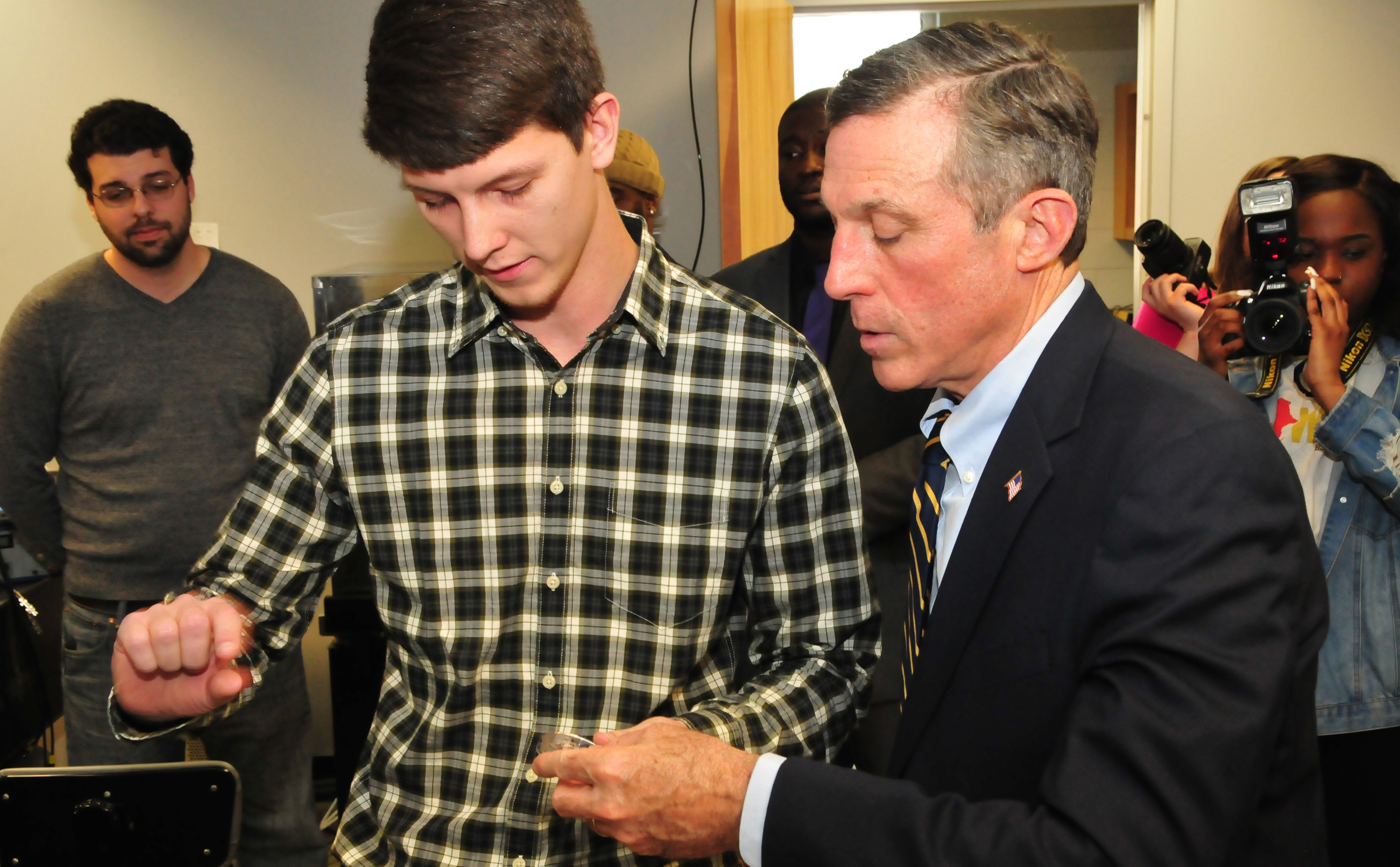 Sen. Carper, Gov. Carney visits DSU 